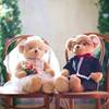 压床娃娃一对结婚新婚，礼物高档大号，毛绒玩具公仔情侣泰迪熊