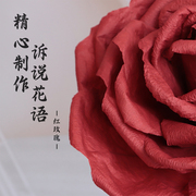 纸艺玫瑰花套装婚庆道具求婚场地布置假花美陈橱窗装饰花来图