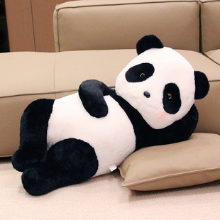 可爱熊猫玩偶公仔大熊猫娃娃女生抱着睡觉男生床上抱枕毛绒玩具