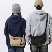 单肩包男士潮牌斜挎包，日系大容量小众个性，背包女休闲手机挎包街头