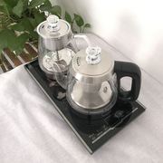 。自动上水电热水壶茶具套装智能底部抽水式烧水壶家用泡茶炉20*7
