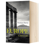 欧洲史 冰河时代到原子时代 Europe A History 英文原版历史类经典著作 诺曼戴维斯 进口英语书籍