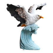 户外摆件海鸥装饰雕塑海洋风动物幼儿园庭院花园别墅园林景观布置