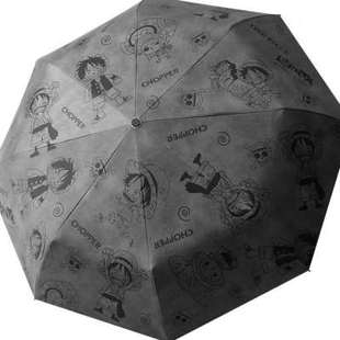 海贼王雨伞晴雨两用遮阳伞学生防晒防紫外线自动折叠太阳伞