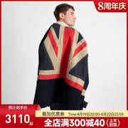 英产gloverall男款英国国旗，版monty中长款羊毛，大衣ms5005