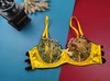 S码明黄色性感镂空超薄蕾丝文胸凸点带钢圈透视外贸刺绣内衣