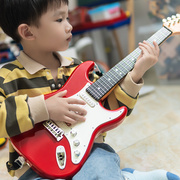 高档大号儿童电吉他玩具乐器音乐电动宝宝弹奏摄影道具礼物尤克里