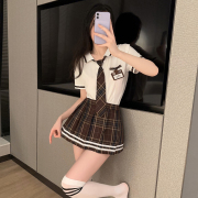 性感纯欲JK学生制服套装情侣趣味内衣做你的猫成人cos服表演制服