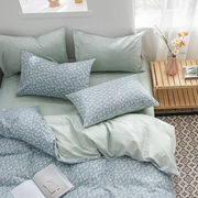 欧莉斯四件套纯棉套件家纺1518m床斜纹印花床单被套小清新全