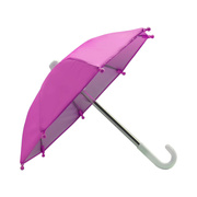 手机h遮阳伞小伞可爱骑行防雨机车伞装饰雨伞粉色机车黄