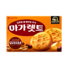韩国零食品进口乐天玛加利糕点，原味松软香甜饼干，176g*3盒夹心美味