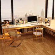 长条桌家用书桌双人，办公电脑桌北欧桌子工作台靠墙窄边写字学习桌