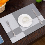 轻奢高级感餐垫餐桌垫隔热垫西餐垫防水防油免洗碗垫防烫餐布歺餐
