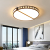 LED吸顶灯水晶圆形卧室灯简约现代大气家用温馨浪漫房间阳台灯具