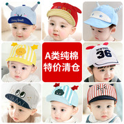 婴儿帽子秋冬季鸭舌帽，男童遮阳棒球帽儿童，防晒帽宝宝太阳帽春秋款