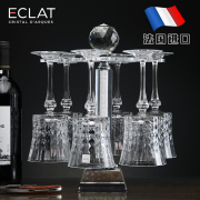 法国进口CDA水晶玻璃红酒杯 家用欧式奢华复古葡萄酒杯高脚杯套装