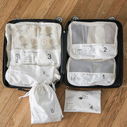 述物旅行衣服收纳袋行李箱收纳包便携旅游分装袋整理装衣服袋子