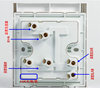 浴霸开关风暖型浴霸，开关电源键，吹风换气转换功能开关通用五开
