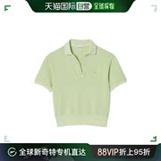 香港直邮lacoste法国鳄鱼女士短袖polo衫，df7185