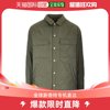香港直邮潮奢 TAION 男士军装风绿色绗缝衬衫式衬衫