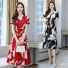 4XL碎花连衣裙Summer women fashion floral dress lady dresses