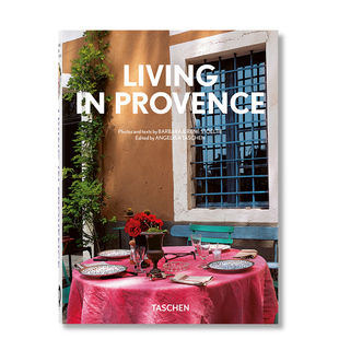 TASCHEN塔森40th Anniversary EditionLiving in Provence，生活在普罗旺斯乡村风景摄影进口原版图书