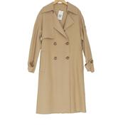 卡利亚里CAGLIARI EXCHANGE品牌女装高端时尚卡其色大衣A34-0018