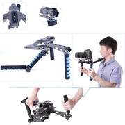 相机变形金刚肩托架手持稳定器单反DV摄像机相机摄影肩扛低拍支架