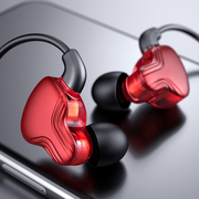 D5A运动耳机入耳式有线耳塞HiFi手机线控通用游戏电竞头戴耳机