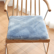 小沙整张羊剪绒短毛坐垫羊毛沙发垫纯羊毛椅垫地毯餐椅方垫凳子垫