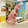 创意店铺橱窗落地摆件动物造型装饰展示架简易幼儿园书架置物架