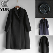 yun韫秋季女装西装，领空气层女外套休闲显瘦空气棉女风衣1012