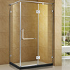 淋浴房钢化玻璃浴室屏风，一字形浴室，移门卫生间隔断
