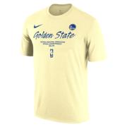 Nike耐克金州勇士队NBA短袖T恤纯棉休闲运动针织棉男款FJ0278-744
