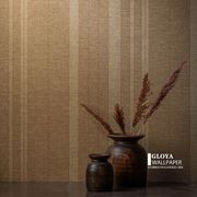 新中式编织纹理壁纸天然草编材质竖条纹墙纸卧室客厅背景墙墙布