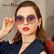 海伦凯勒眼镜潮人墨镜女个性，度假太阳镜女偏光，驾驶镜h8902