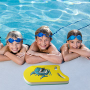 qufu趣浮夏季水上儿童游泳练习装备eva泡沫卡通，印刷浮水板打水板
