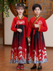 汉服男童国学服儿童中国风，古装演出服小学生三字经弟子规书童服装