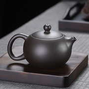 原矿紫砂壶西施壶半手工球孔泡，茶壶陶瓷家用茶具单壶大容量泡茶器