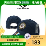韩国直邮rapiddominance中尉军帽，男女款海军，蓝色鸭舌微标透气