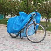 加厚自行车车罩公路车，折叠单车罩防雨水，防晒遮阳防尘套山地车衣罩