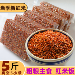 红米杂粮5斤红糙米新米红米饭