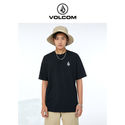 volcom钻石男装户外品牌，短袖t恤2023夏季男士，潮流印花体恤衫