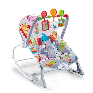 婴儿摇椅宝宝多功能音乐，震动摇床轻便可折叠儿童摇摇椅哄娃躺椅