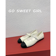 高定品质|gosweetgirl&玛丽珍鞋女平底单鞋2022年小皮鞋