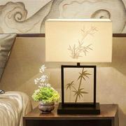 2023新中式台灯床头中国风复古禅意卧室书房，玄关柜房间立式装饰灯