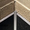 铝合金阴角条木地板22mm阴角线客厅装饰条边线金属压条收边条三角