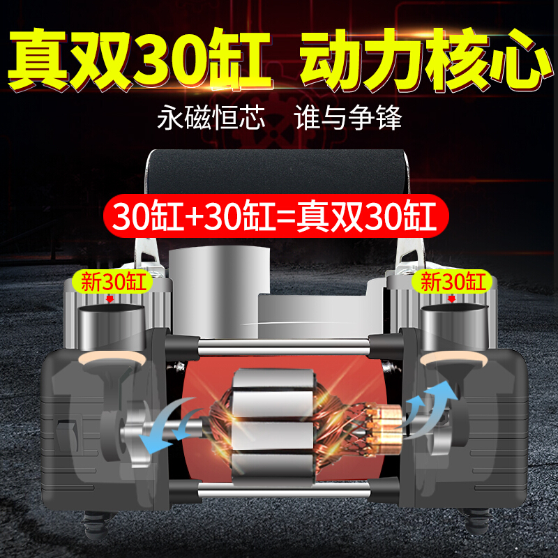 Giant tree vehicle Air pump Double cylinder Electric Inflator sponge Handle 12V Portable 0 power Air Compressorsin the Car/Articles/Fitting/Refit , Car Audio/Car Electronics/Electric , Car Electronics/Electric , Car air pump category - from Buy2taobao.com to provide professional Taobao agent buy service