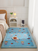 加厚地毯卧室床边毯防摔垫客厅冬天打地铺专用地垫婴儿宝宝爬行垫