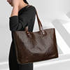 CCAMO2024年流行的包包女款大容量托特包时尚质感真皮女包单肩包